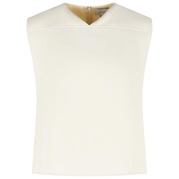 Loulou De Saison 'Daika' Viscose And Ivory Wool Blouse Women